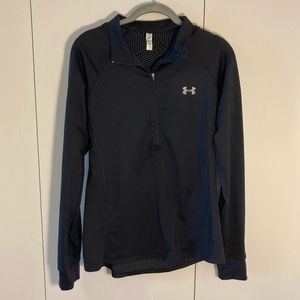 Under Armour Black Athletic Quarter Zip Up